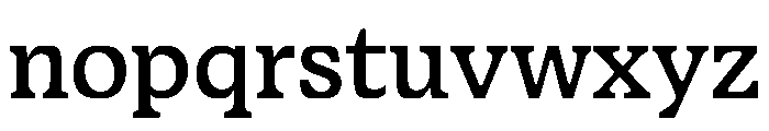 Align Regular Font LOWERCASE