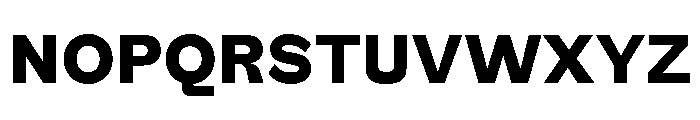 Alloy GroteskHeavy Font UPPERCASE