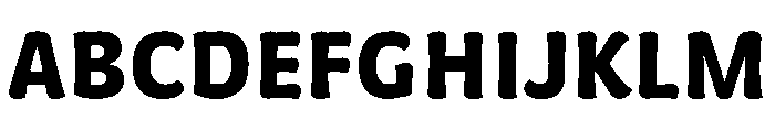 Almandin Bold Instance Font UPPERCASE