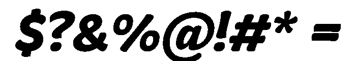 Almandin BoldItalic Instance Font OTHER CHARS