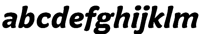 Almandin BoldItalic Instance FONT