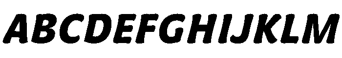 Almandin BoldItalic Font UPPERCASE