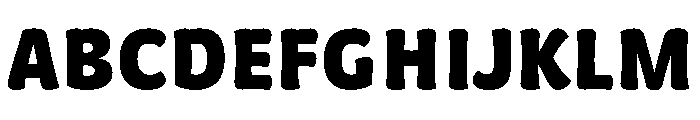 Almandin ExtraBold Instance Font UPPERCASE