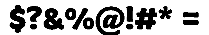 Almandin ExtraBold Font OTHER CHARS