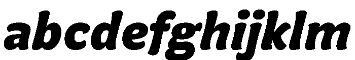 Almandin ExtraBoldItalic Instance FONT