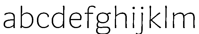 Almandin ExtraLight Instance FONT