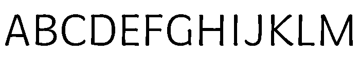 Almandin Light Font UPPERCASE