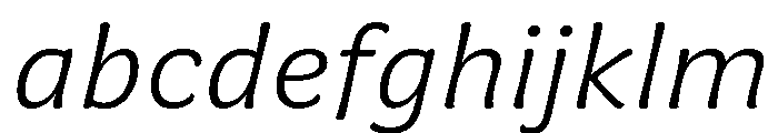 Almandin LightItalic FONT