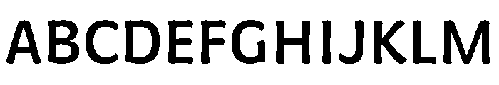 Almandin Medium Font UPPERCASE