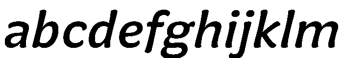 Almandin MediumItalic Instance FONT