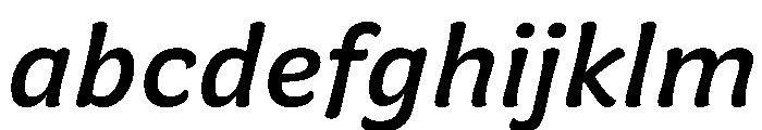 Almandin MediumItalic FONT