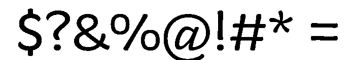 Almandin Regular Instance Font OTHER CHARS