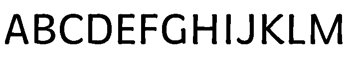 Almandin Regular Instance Font UPPERCASE