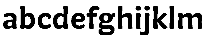 Almandin SemiBold Instance FONT