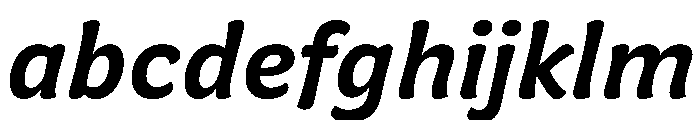 Almandin SemiBoldItalic FONT