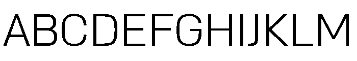 AlmoniMLv5AAA Light Font UPPERCASE