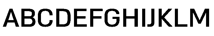 AlmoniMLv5AAA Medium Font UPPERCASE