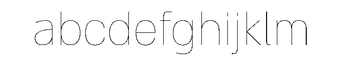 AlmoniMLv5AAA Thin FONT