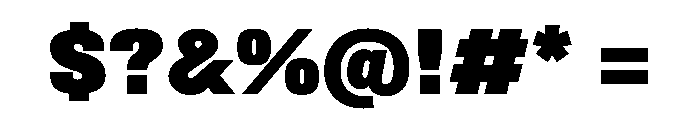 AlmoniMLv5AAA U Black Font OTHER CHARS