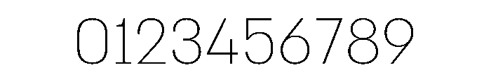 AlmoniMLv5AAA U Light Font OTHER CHARS