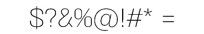 AlmoniMLv5AAA U Light Font OTHER CHARS