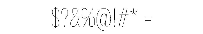 AlmoniTzarMLv5AAA Thin Font OTHER CHARS