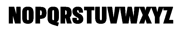 AlmoniTzarMLv5AAA U Bold Font UPPERCASE