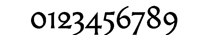 Almost Gothic Font OTHER CHARS