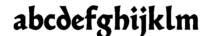 Almost GothicBlack FONT