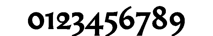 Almost GothicBold Font OTHER CHARS