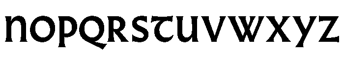 Almost GothicBold Font UPPERCASE