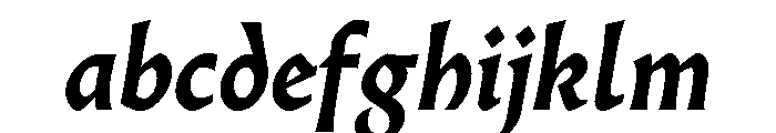 Almost GothicBoldItalic FONT