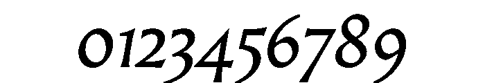 Almost Italic Font OTHER CHARS