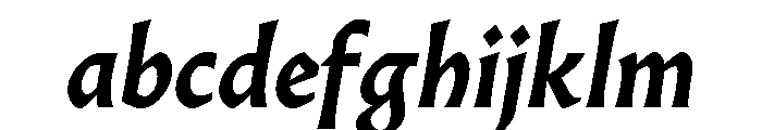 Almost RomanBoldItalic FONT