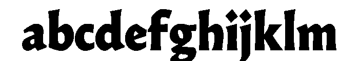 Almost RomanHeavy FONT