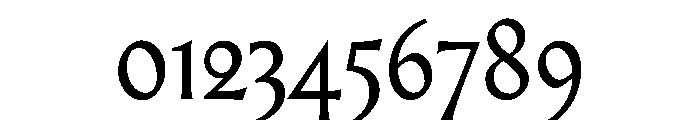 AlmostDisplay Gothic Font OTHER CHARS