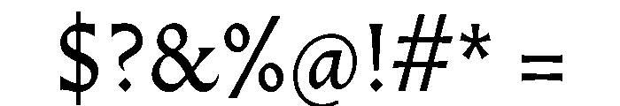 AlmostDisplay Gothic Font OTHER CHARS
