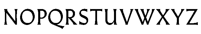 AlmostDisplay Roman Font UPPERCASE