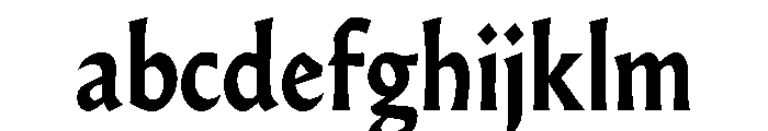 AlmostDisplay RomanBold FONT