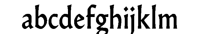 AlmostDisplay RomanMedium FONT