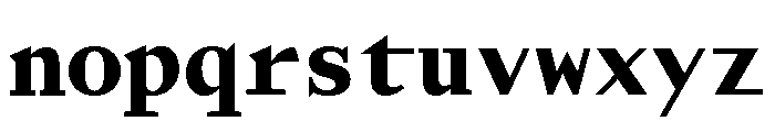 Aloha Black 3fc5a30b Font LOWERCASE