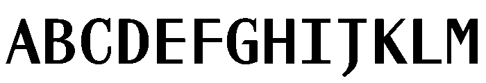 Aloha Bold 730a52de Font UPPERCASE