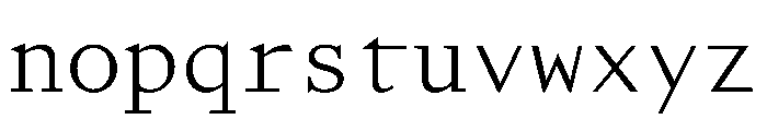 Aloha Light 97e21790 Font LOWERCASE