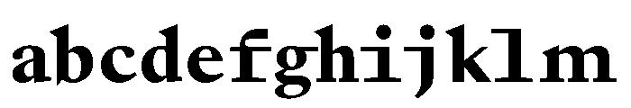 AlohaVAR Black Instance FONT