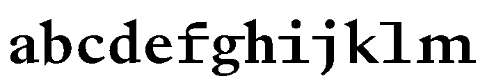 AlohaVAR Bold Instance FONT