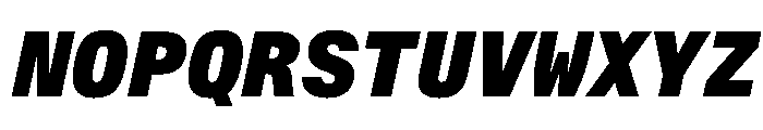 Alpaga BlackItalic 28edf229 Font UPPERCASE