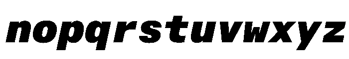 Alpaga BlackItalic 28edf229 Font LOWERCASE