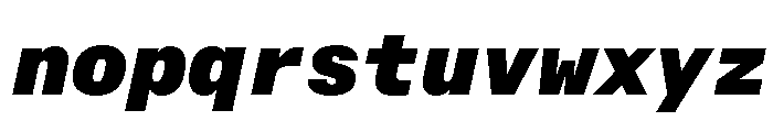 Alpaga BlackItalic 639bae08 Font LOWERCASE