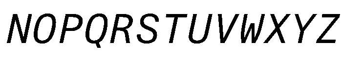 Alpaga BookItalic 41bd04c7 Font UPPERCASE