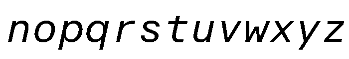 Alpaga BookItalic 41bd04c7 Font LOWERCASE